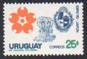 Expo '70 Emblem and Geisha