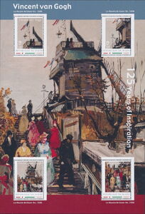 Stamp: Paintings by Vincent van Gogh (Niger: Illegal Stamps(Paintings
