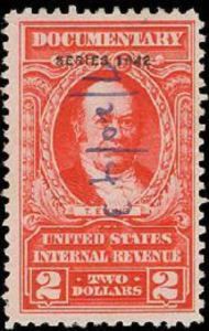 Stamp: Series 1942/Thomas Ewing (United States of America: Revenue ...