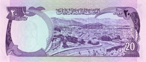 20 Afghanis