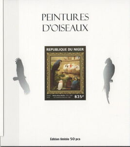 Birds on Paintings Silver Impressions