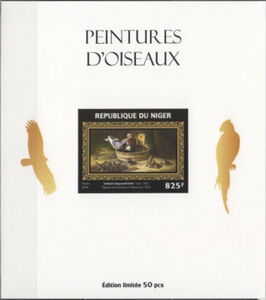 Birds on Paintings Gold Impressions