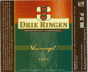Drink Label: Drie Ringen Vuurvogel (Brouwerij De Drie Ringen ...