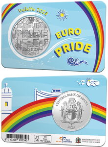 2½ Euro (EuroPride 2023 Valletta, Malta)