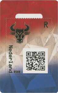 Cryptostamps : Bull [blue]