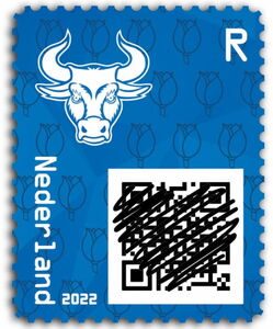 Cryptostamps : Bull [blue]