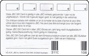 Golden ribbon on white