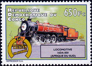 Locomotive 16DA 850 Southafrica