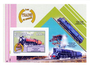 Locomotive 16DA 850 South Africa and Different Locomotives