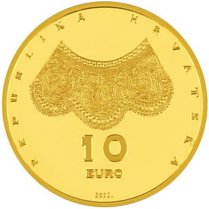 10 Euro (Lace-making in Croatia)