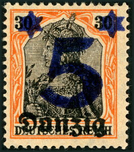 Germania - Overprint and Surcharge