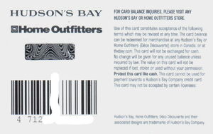 home outfitters gift card