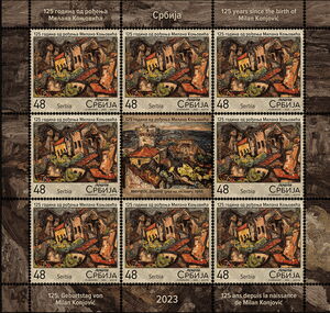 Houses by Milan Konjović