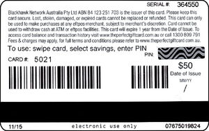 The Perfect Gift Card