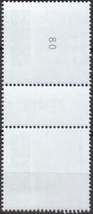 Timbre Ribs Timbre: Letter As Boat By Lighthouse (Allemagne, République Fédérale ...