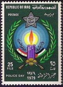 Burning candle, laurel wreath