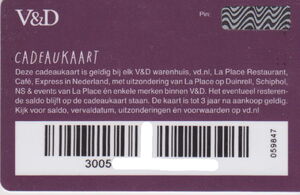 V&D zoek het zelf maar uit