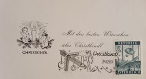 Christkindl 1960