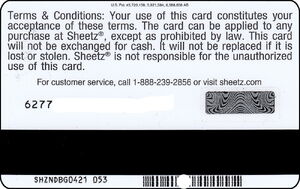 can you use a sheetz gift card for cigarettes Gift Card: Logo (Sheetz, United States of America(Single Design) Col:US- Sheetz-001 💳
