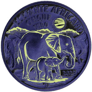 5 Euro (African Elephant)