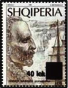 Fridtjof Nansen, overprinted