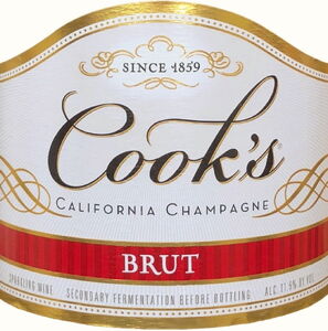 Drink Label: Cook's California Champagne Brut (Cook's Champagne Cellars ...