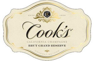 Drink Label: Cook's California Champagne Brut Grand Reserve (Cook's ...