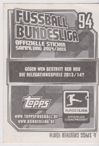 Bundesliga 2014/2015 - Mannschaft 1