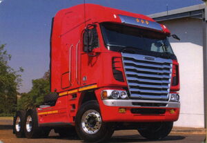 Pocket Calendar: Freightliner (Russia(Trucks) Col:RUS-2024-Truck-002.02 📅
