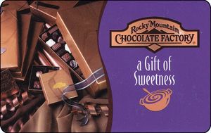Gift Card: Chocolate (Rocky Mountain Chocolate Factory, United States ...