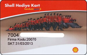 Shell Hediye Kartı
