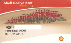 Shell Hediye Kartı