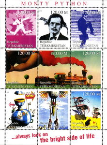 Stamp: Monty Python (Turkmenistan: Illegal Stamps(Movies and Television ...