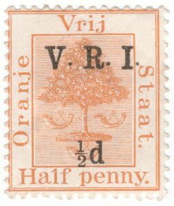Orange tree, overprinted