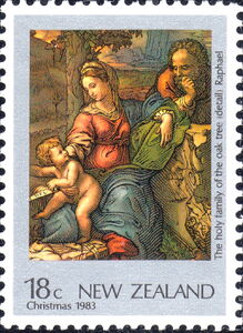The Holy Family of the Oak Tree by Raphael
