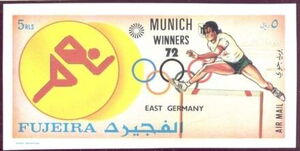 Hurdling, East Germany