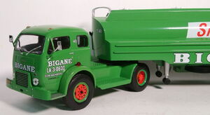 Miniature White 3000 Bigane Sinclair 1956 – 1/43 – Camion Américain EX-MAGAZINE