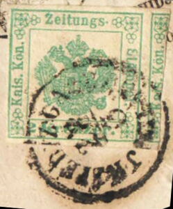 Newspaper revenue stamp