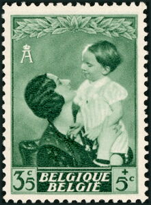 Queen Astrid and Prince Baudouin