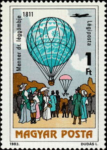 Dr. Menner's Air Balloon, 1811