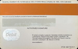 Swedbank MasterCard