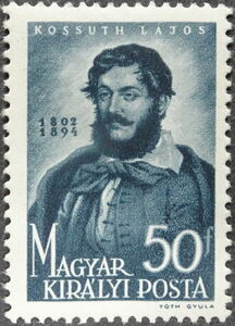 Lajos Kossuth (1802-1894) politician & statesman