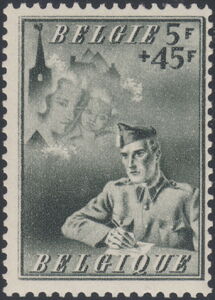 Prisoner writing a Letter