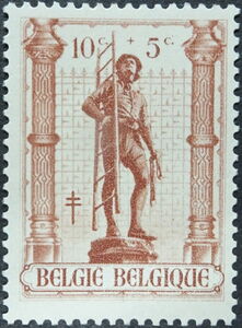 Roofer by Constant Albert Desenfans (1845-1938)