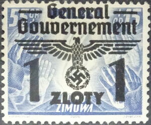 Overprint over Winter Aid