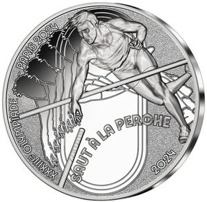 10 Euro (Sports - Pole-Vaulting)
