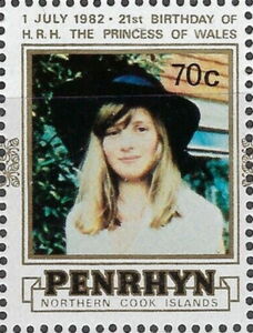 Lady Diana as Schoolgirl