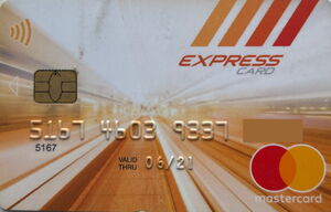 Bank Card: Express Card (Bank Of Georgia, GeorgiaCol:GE-MC-0003.02