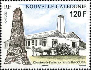 The Bacouya Sugar Factory Chimney