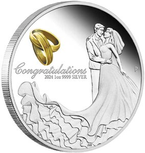 1 Dollar (Congratulations in your Wedding)